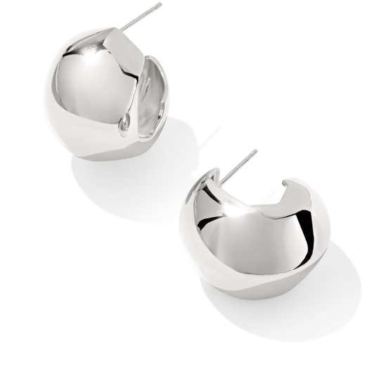 Precious Metal (No Stones) Earring