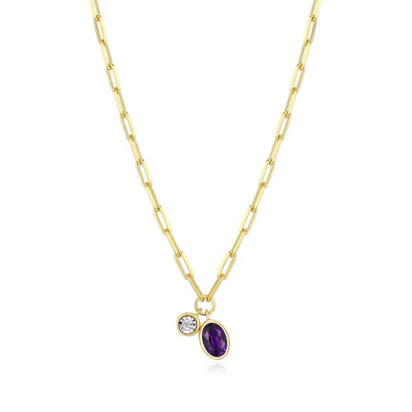 Colored Stone Necklace