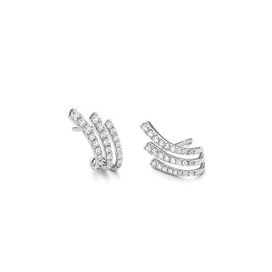 White Gold Diamond Earrings