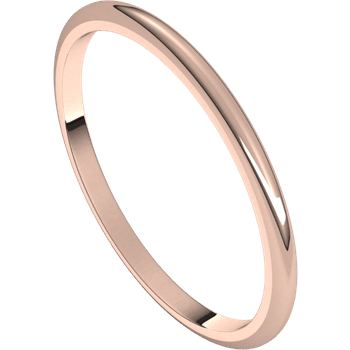 Precious Metal (No Stones) Wedding Bands - Women'