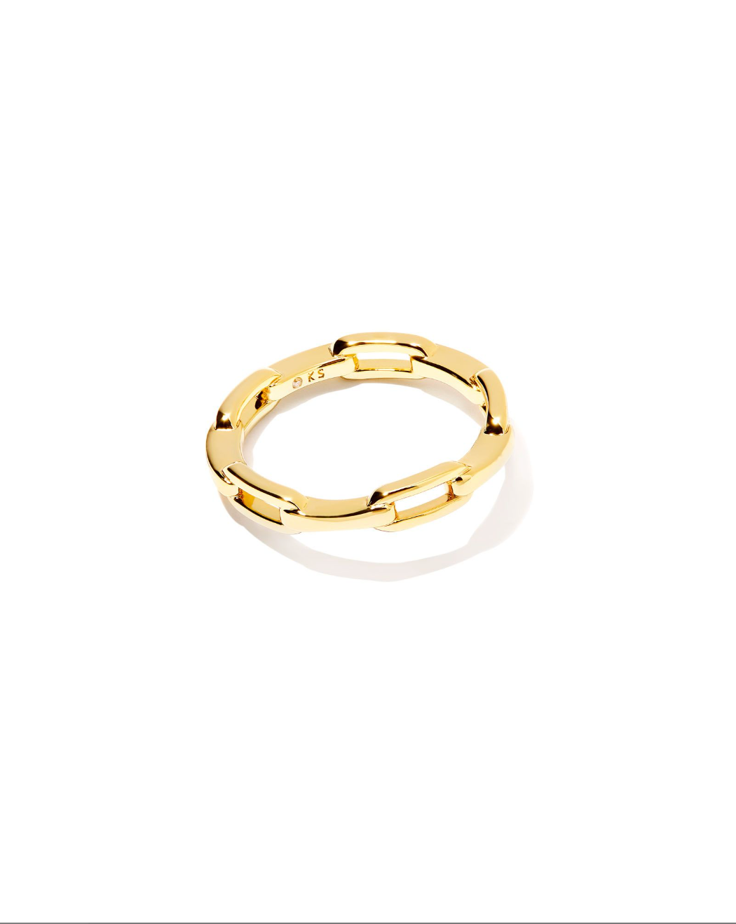 Kendra Scott Gold Plated Chain Link Ring