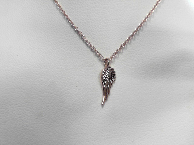 14KT ROSE GOLD ANGEL WING NECKLACE