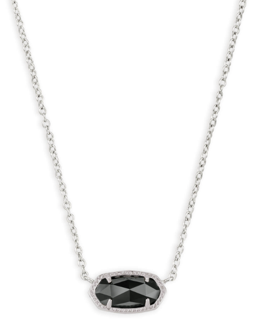 Kendra Scott Black Quartz Necklace