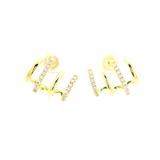 Colored Stone Earring