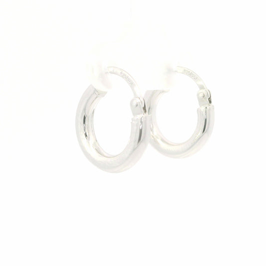 STERLING SILVER TUBE EARRINGS