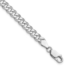 STELRING SILVER CURB LINK BRACELET