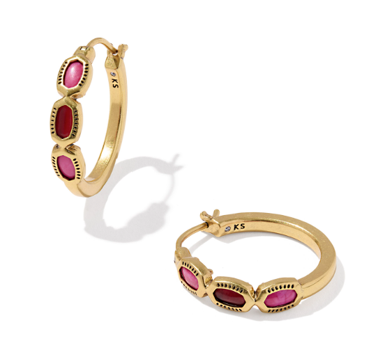 Colored Stone Earring