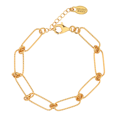 Silver Gold Plated Bracelet