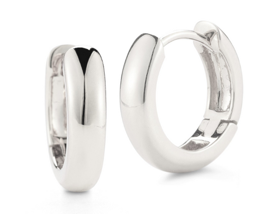 Precious Metal (No Stones) Earring