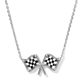 Kendra Scott Racing Flags Necklace