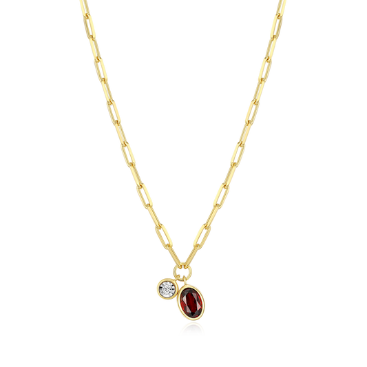 Colored Stone Necklace