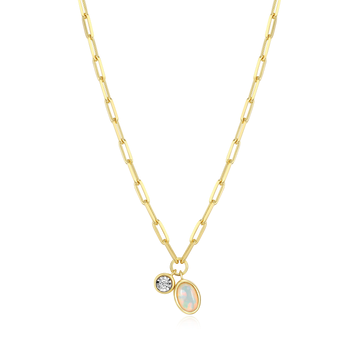 Colored Stone Necklace