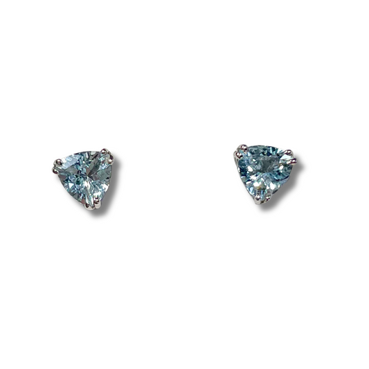 Aquamarine Stone Earring