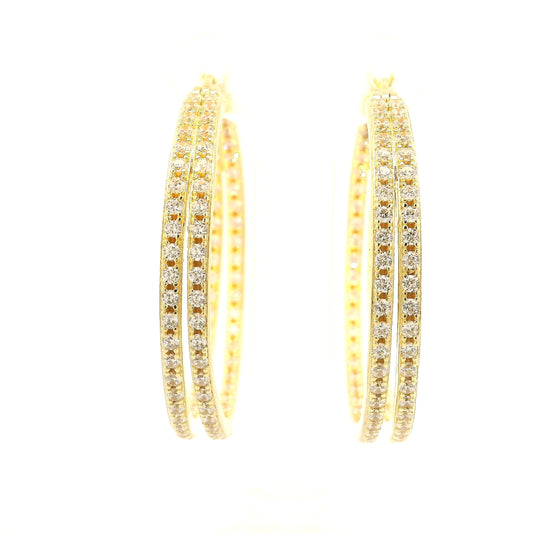 Colored Stone Earring