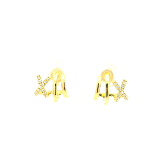 Colored Stone Earring