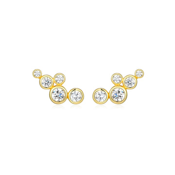 Precious Metal (No Stones) Earring