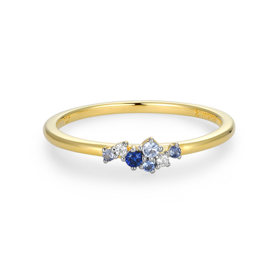Colored Stone Rings  -  Women'