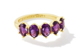 Colored Stone Rings  -  Women'