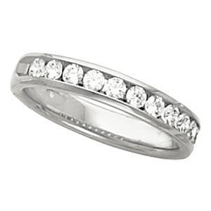 Diamond Wedding Bands  -  Women'